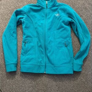 The North Face Turquoise Fleece Jacket